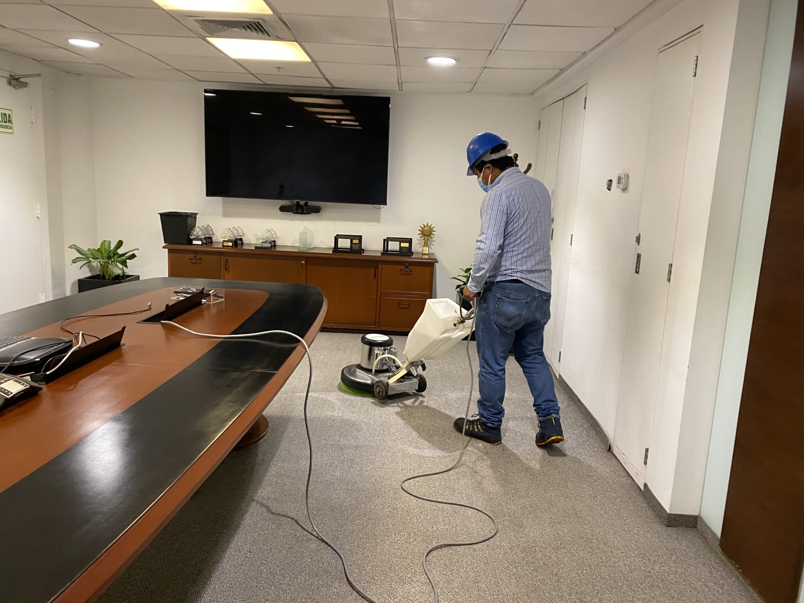 Servicio de limpieza de pisos